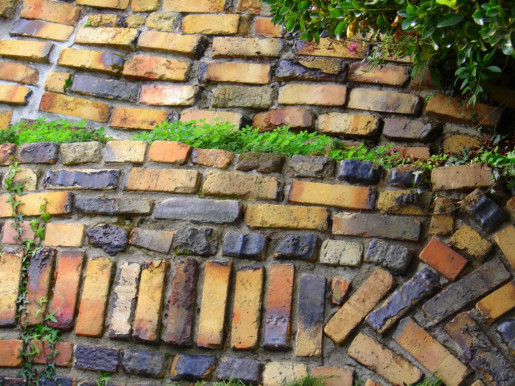 Brick Detail at 4619 Meldon Ave by VerbMyNoun