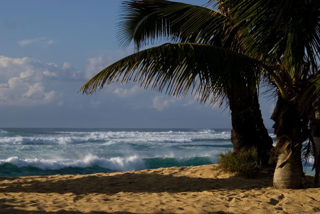 Sunset Beach on O'ahu's North Shore by photosofaloha