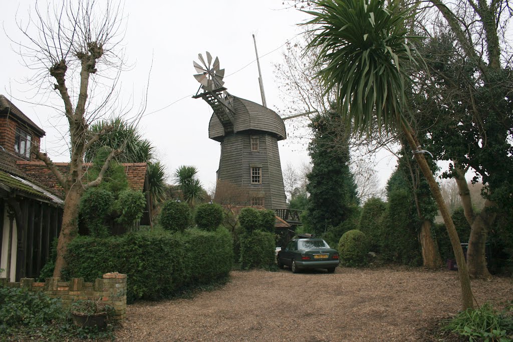 Fake windmill by davewhitelock