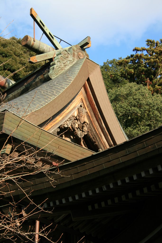 物部神社本殿 by mr.matsu