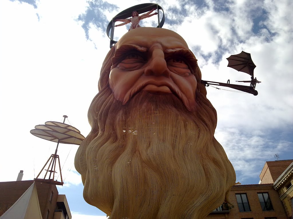 Valencia Leonardo Da Vinci Falla Na Jordana by javiferri