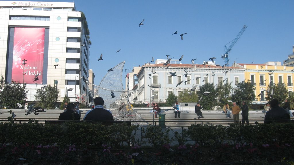 Athens, Omonia Square by Srdjan Djordjevic