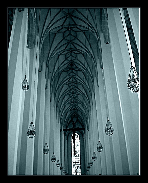 Munchen Cathedral by Alexander Strahilov