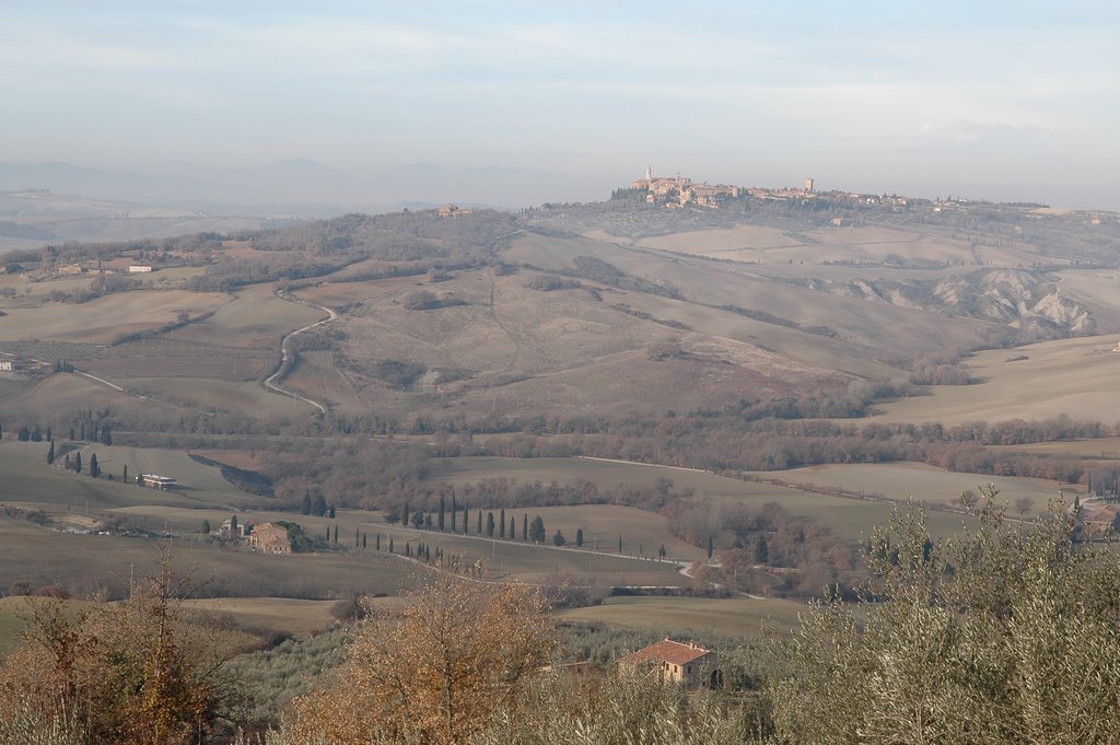 Veduta da Monticchiello by tampe