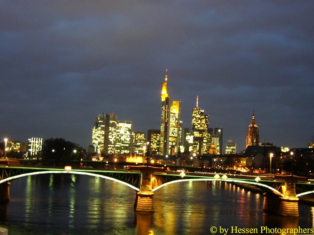 Frankfurt Skyline by ExSchool