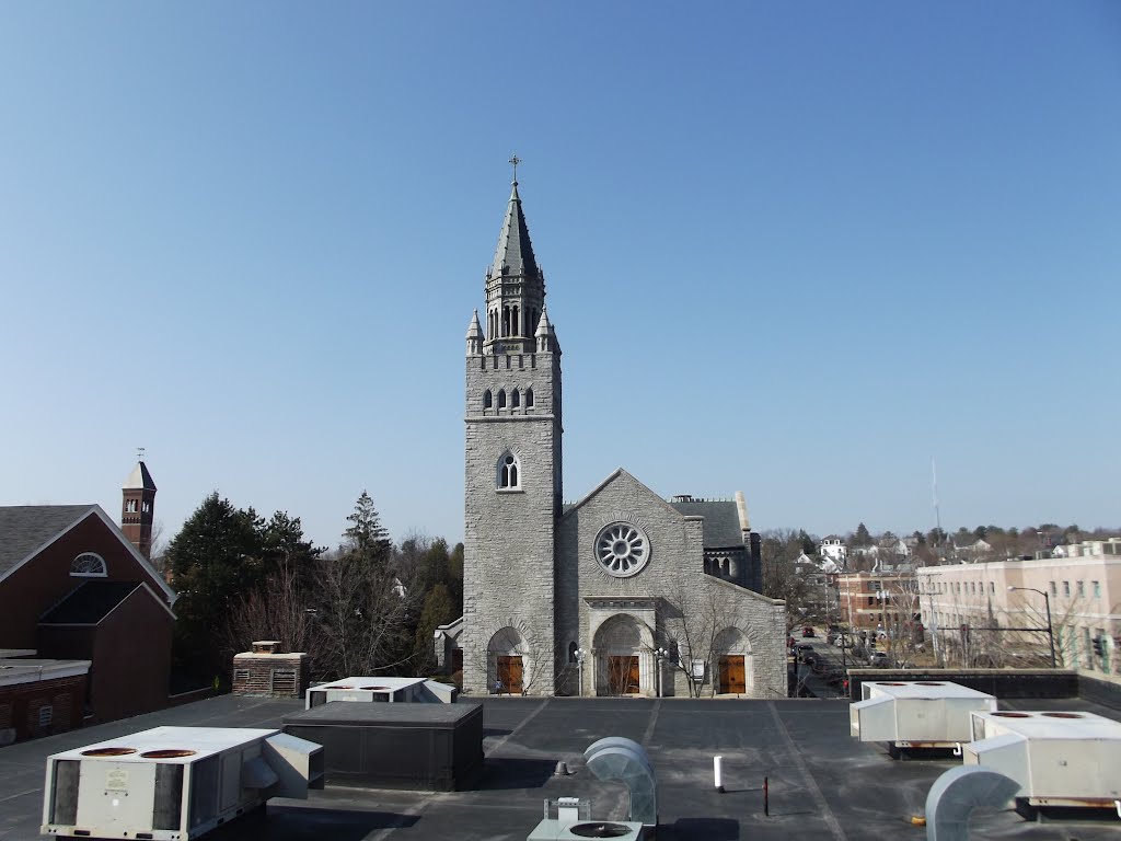 Church from the parking garage. by JBTHEMILKER