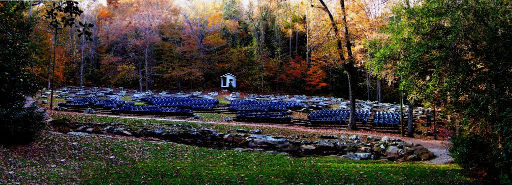 Pine Mountain State Park Amphitheatre by Quantummist