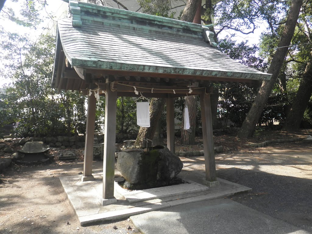 宗像神社　手水舎 Munakata shinto shrine by nkmroioikkkz