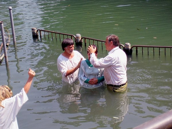 Baptize at Yardenit by berkemeijer