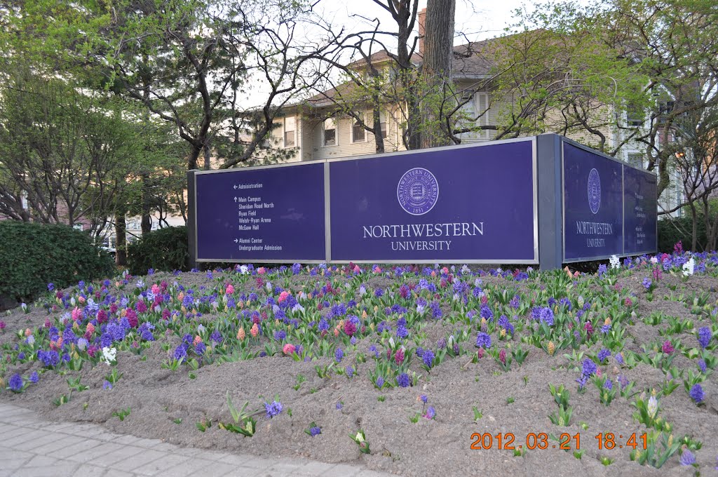 Northwestern University by Prakash Neelakandan