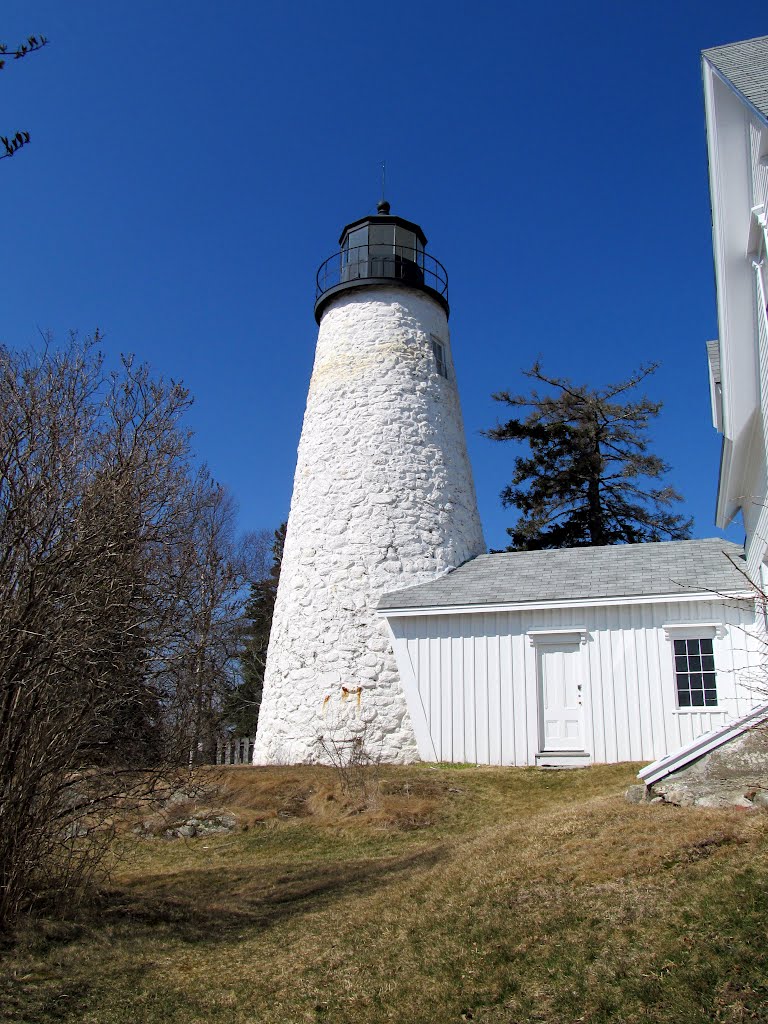 Dice Head Lighthouse (Dyce Head). Castine, Maine. by MementoMori