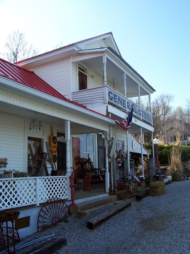 The General Store...This Landmark Was Featured In The Movie "U.S. Marshals"...a 1998 action thriller film starring Tommy Lee Jones, Wesley Snipes, and Robert Downey Jr...It is a sequel to The Fugitive. The storyline of U.S. Marshals does not feature the character Dr. Richard Kimble, but Jones and the rest of the team of U.S. Marshals who pursued Kimble in the first film reprise their roles, now hunting another fugitive (Snipes)........(1622394350) by 1622394350