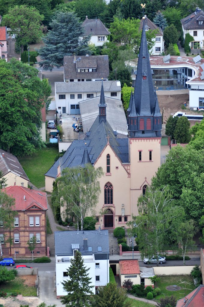 Katholische Kirche von Sprendlingen by Franz Huber Bingen