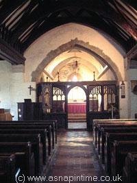 Interior of Tintagel Parish Church by caerkief