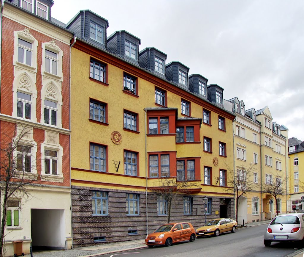 Chemnitz - ehem. Bundeshaus des Arbeiter-Samariter-Bundes (1927-28 erb.) by Rudolf Henkel