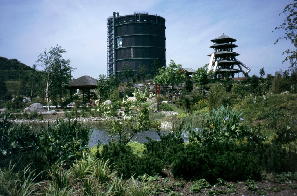 Gasometer from Centro by Derek Chapman