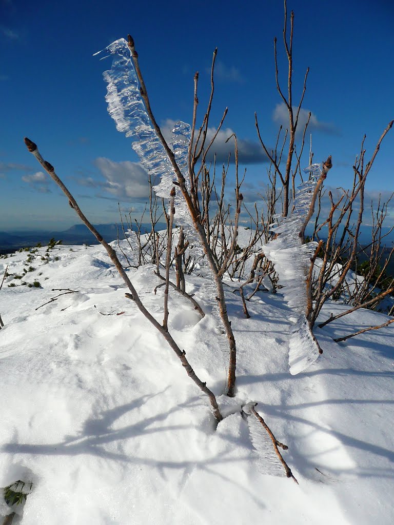 Ice on Sneznik by MarioTs