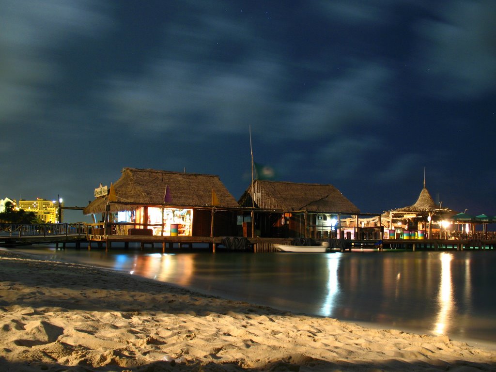 Pelican Pier at midnight. by whocares?