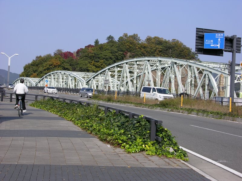 The old Meiji-era bridge by Familie Pustylnik