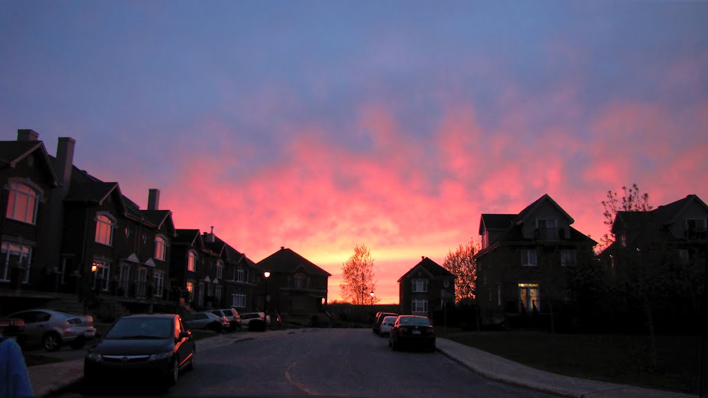 Sunset. (Montréal, Québec, CANADA) by phamhoanghai