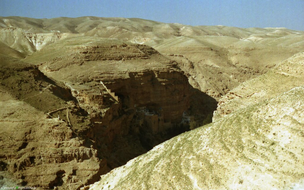 Wadi Kelt 聖ジョージ修道院 Israel by Miyashita Japan