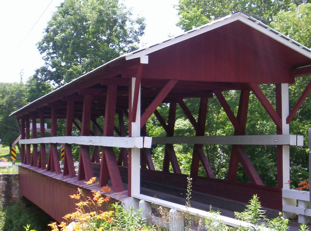 Colvin Covered Bridge by klookhart.imagekind.…