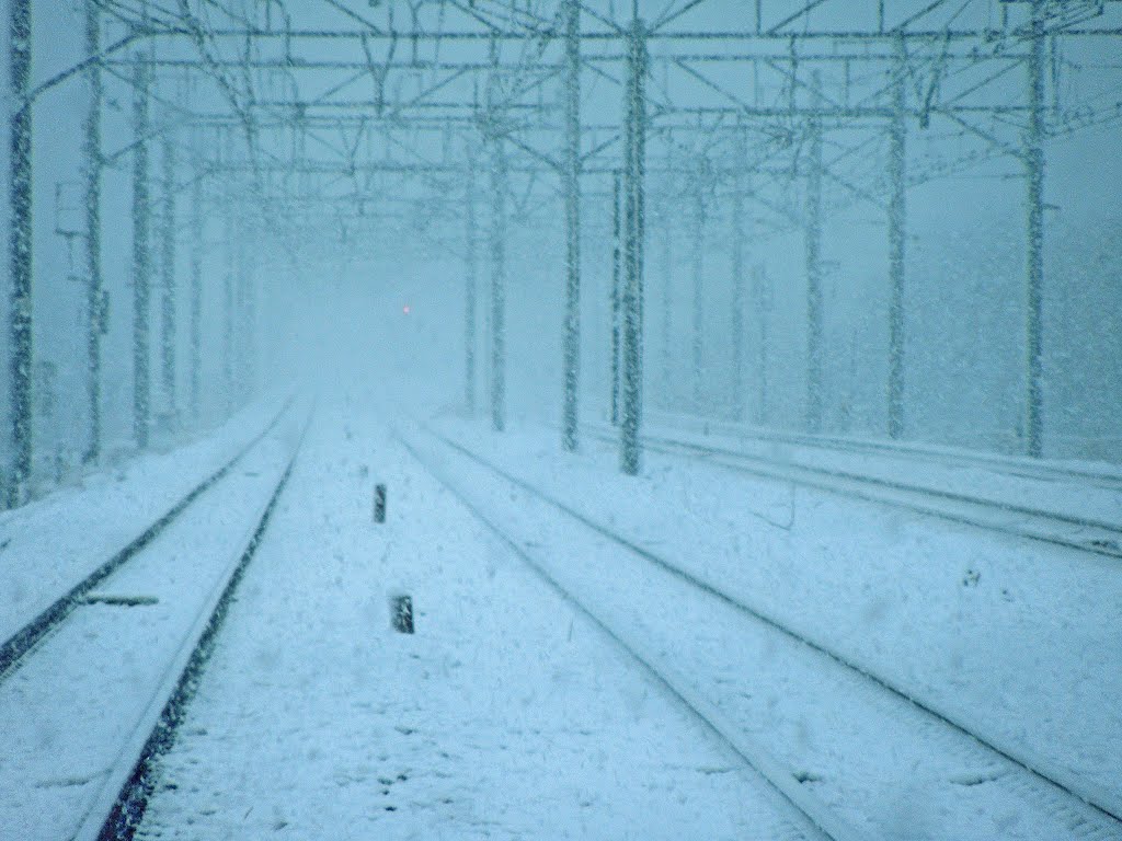 冬のJR東海道線(JR Tokaidou line in winter) by 9m2ji1etu