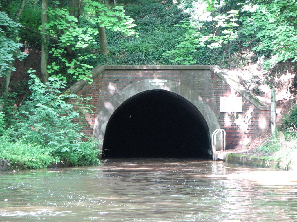 Worcester & Birminham Canal. Wast Hill Tunnel entrance by DavoW