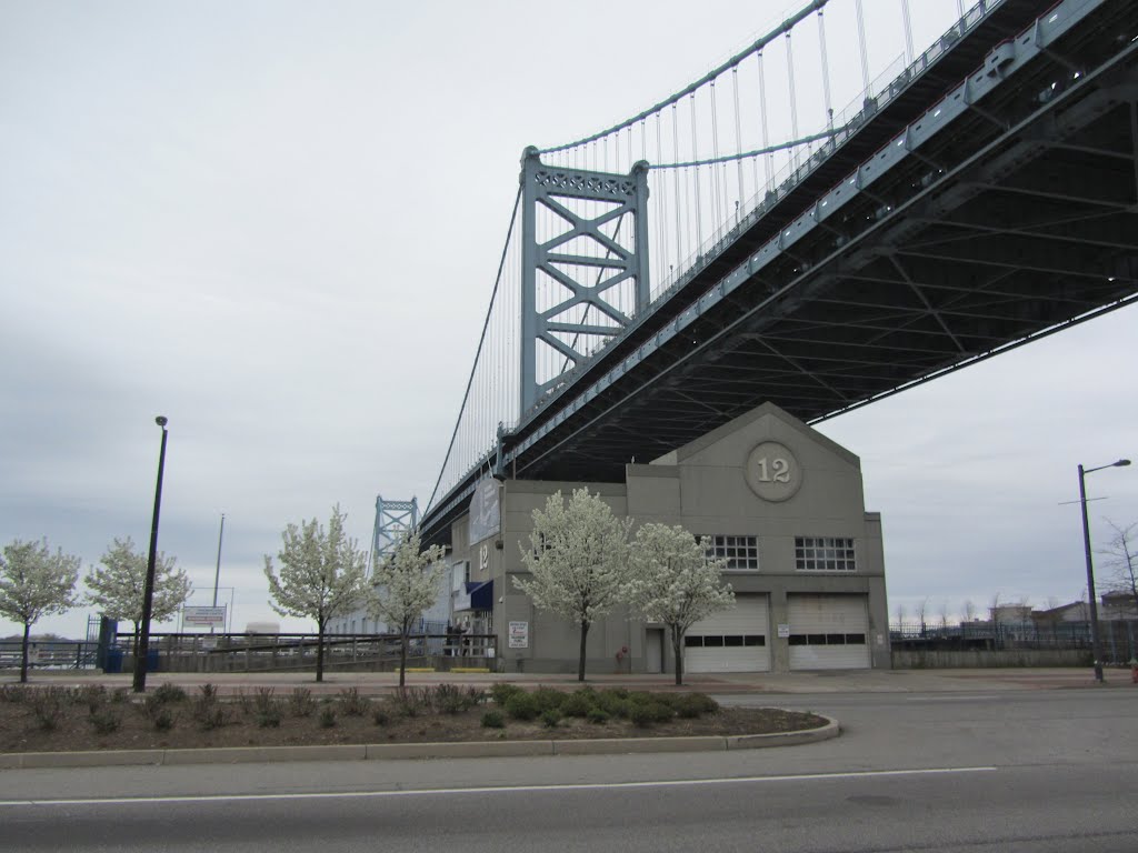 Benjamin Franklin Bridge by Adam Elmquist