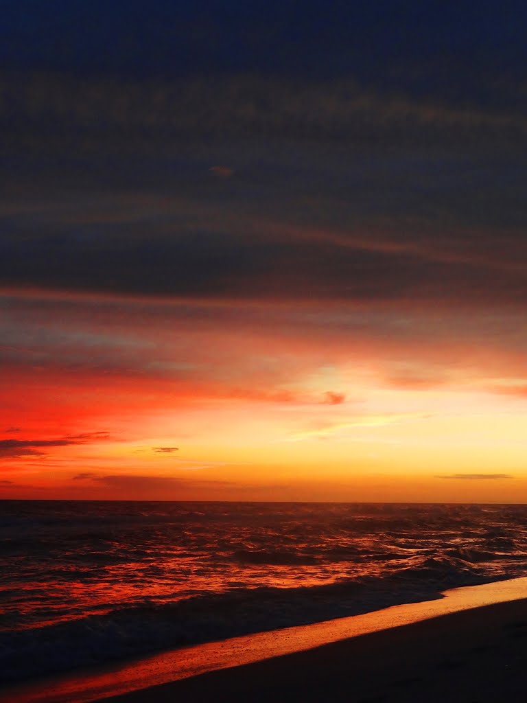 Sunset on the Gulf Coast by McSky