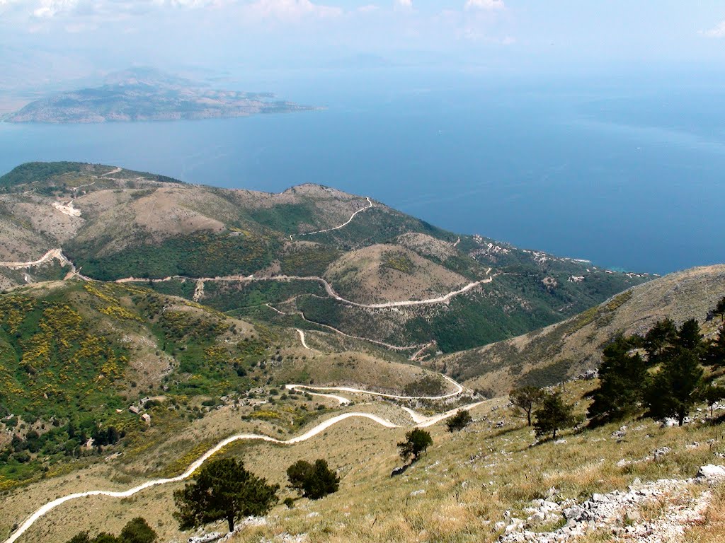 Corfu. Mount Pantokrator. by mrmvs