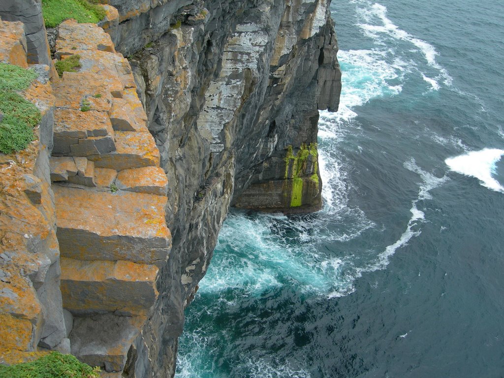 Aran Island Cliffs by Magasse