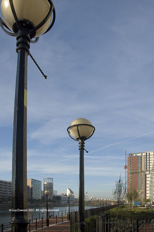 Salford Quays: Towards Lowry by Guy Erwood