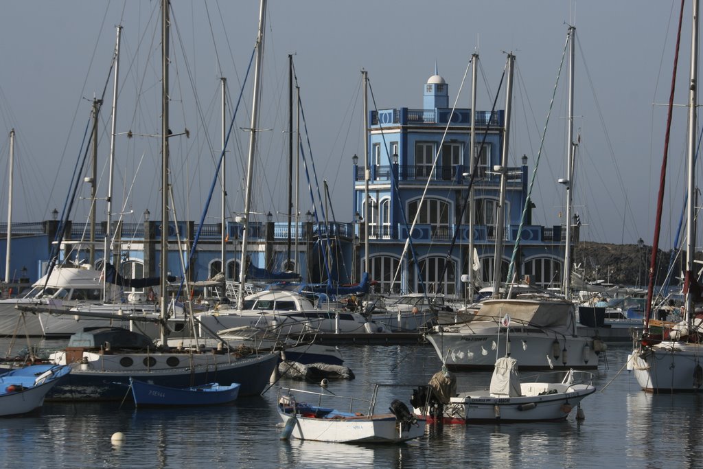 Hafen von Las Galletas by W. Forsthove-Harte