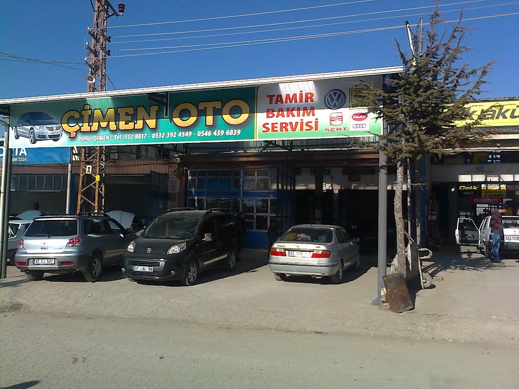 ÇİMEN OTO TAMİRHANESİ- YUNUS ÇİMEN- TEL: 0 532 392 45 49 by NİHAT BAYRAM DEĞER