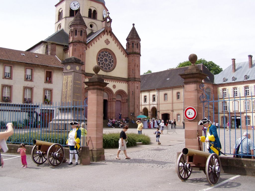 Senones: Place Dom Calmet by girodpi