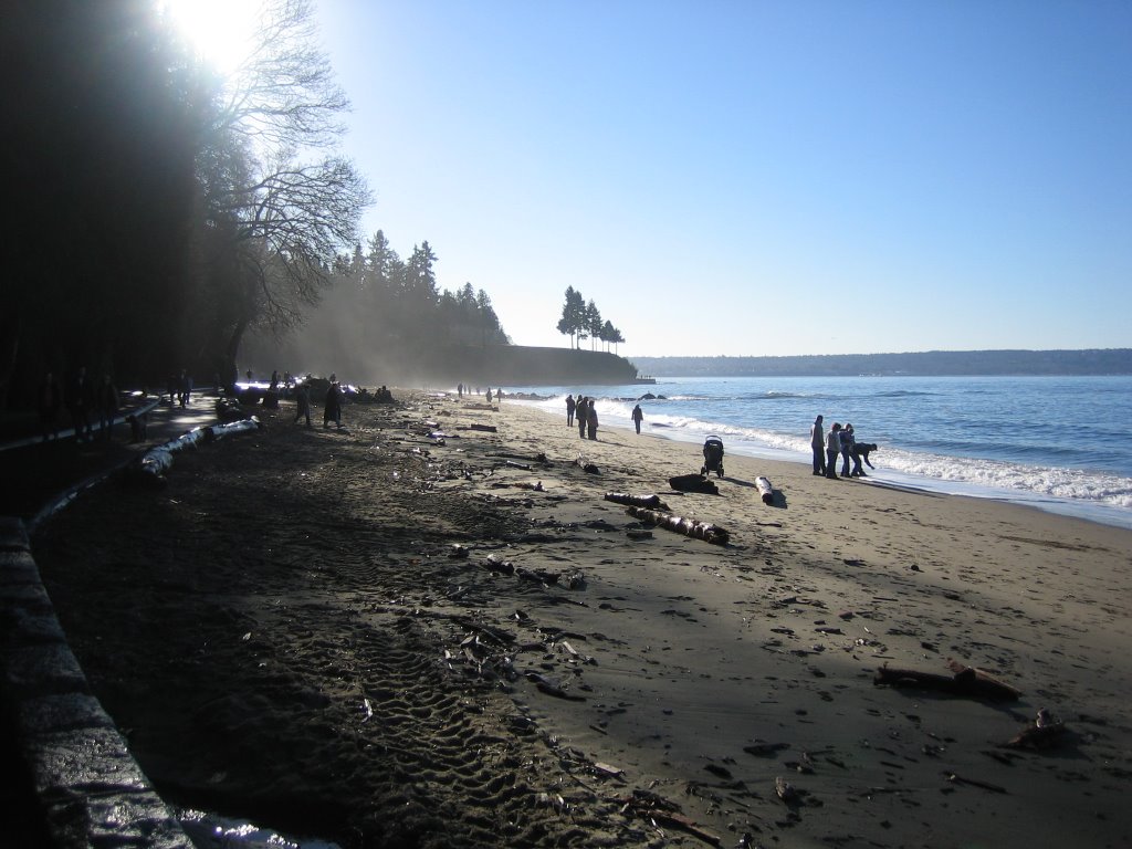 Stanley park beach by Warren E. Berg and D…