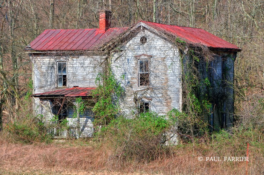 Old House along US 50 by Paul Farrier