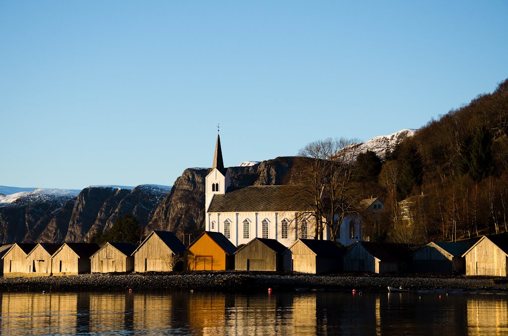 Selje Church, Selje, Sogn og Fjordane, Norway by Mariann Hove Venøy