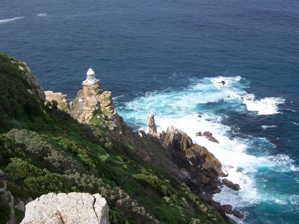 Cape Of Good Hope lighthouse. by freya0709