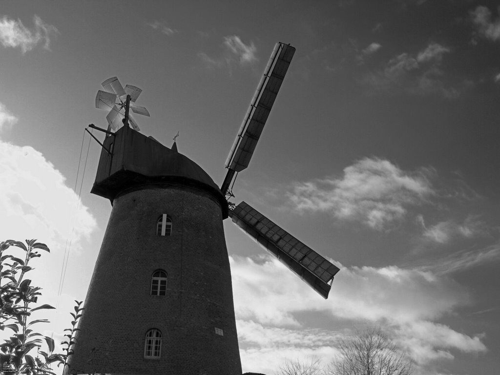 Windmühle in Stommeln by StephanD