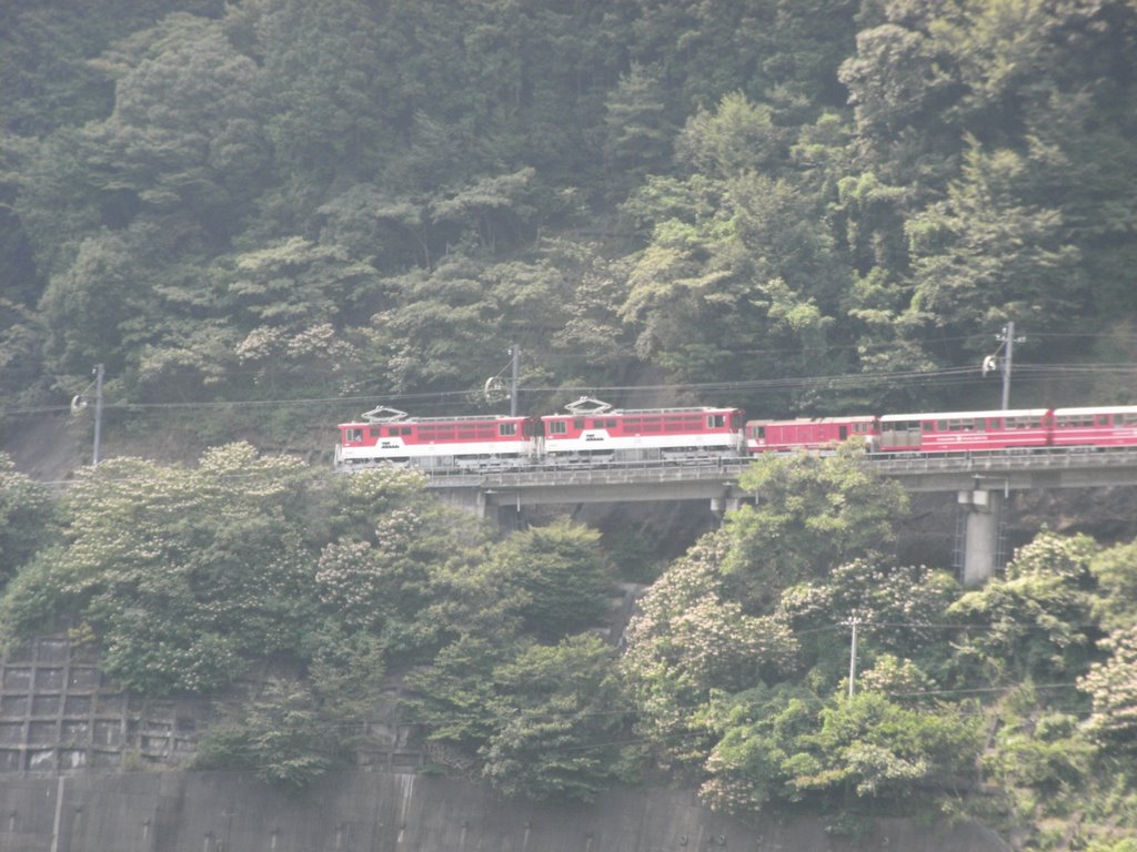 Oigawa railway from Nagashima dam by tmatuko