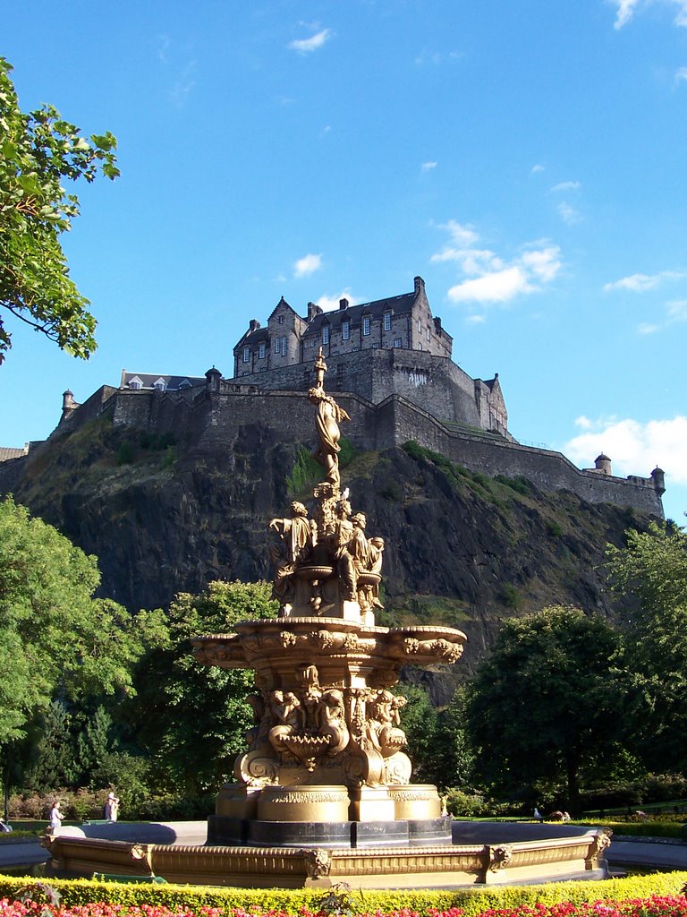 Edinburgh Castle by Yvette