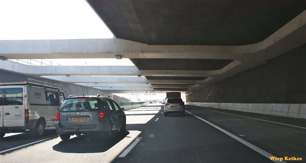 Brug over de A4 by wiep keikes