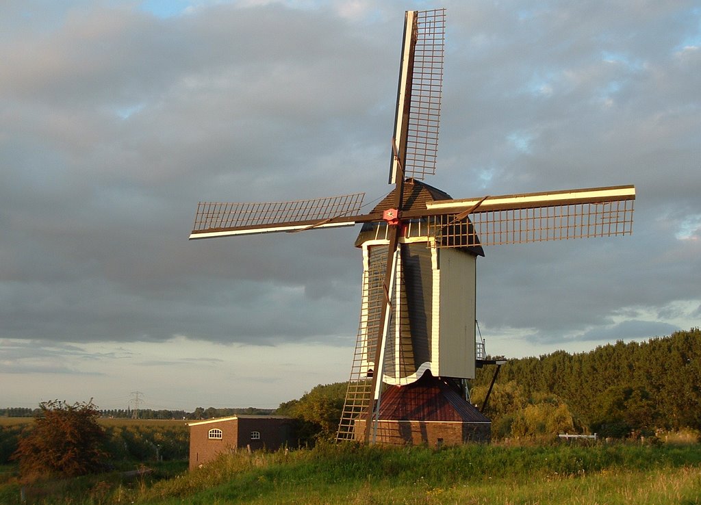 Windmill at Batenburg by hansje01