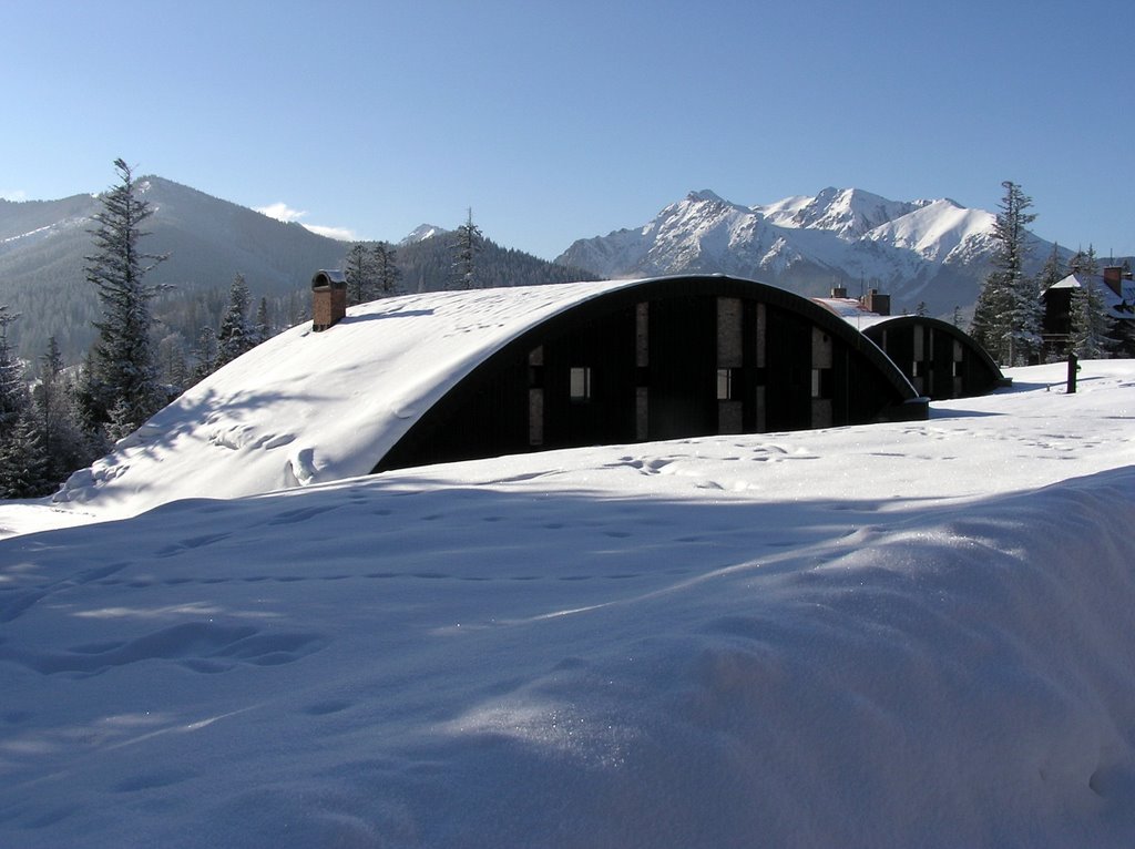 Bungalows of hotel Kolowrat by Ladislav Haraksim