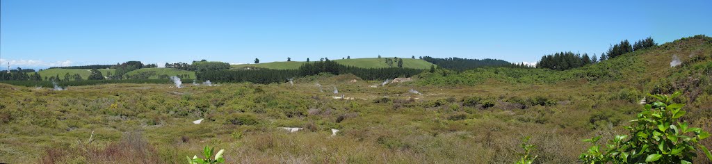 Craters of the Moon panorama by Kaiser