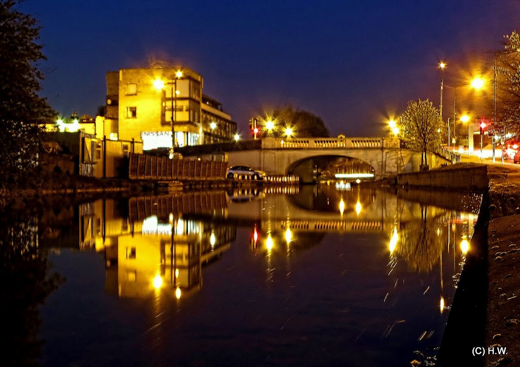 Harolds Cross Dublin Ireland Grand Canal by H.Warren