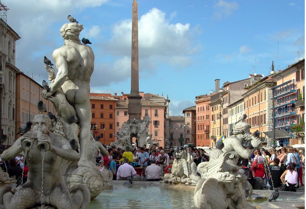 Piazza Navona by Marko Marinsek