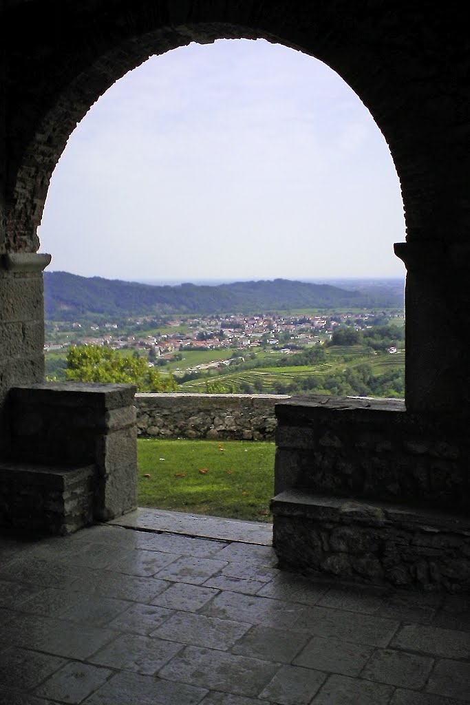 Panorama di Nimis, chiesa di Ramandolo, Torlano by Jean-Marc Pascolo